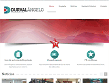 Tablet Screenshot of durvalangelo.com.br